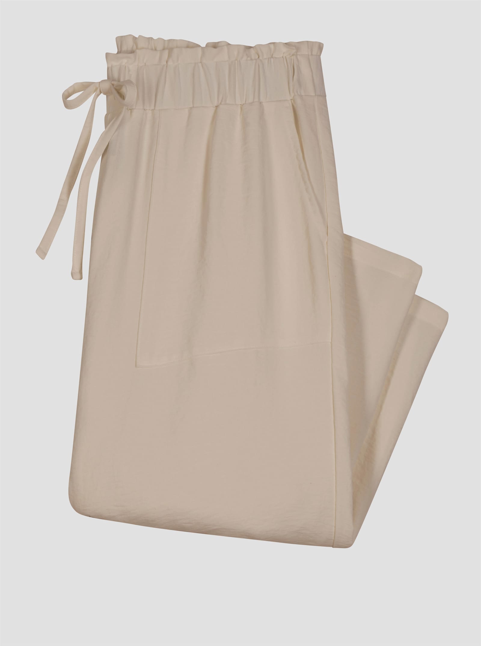 Comfortbroek in linnenlook, wijd model - sesam