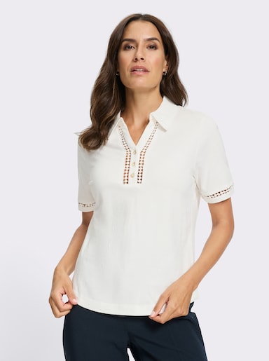 Poloshirt - ecru
