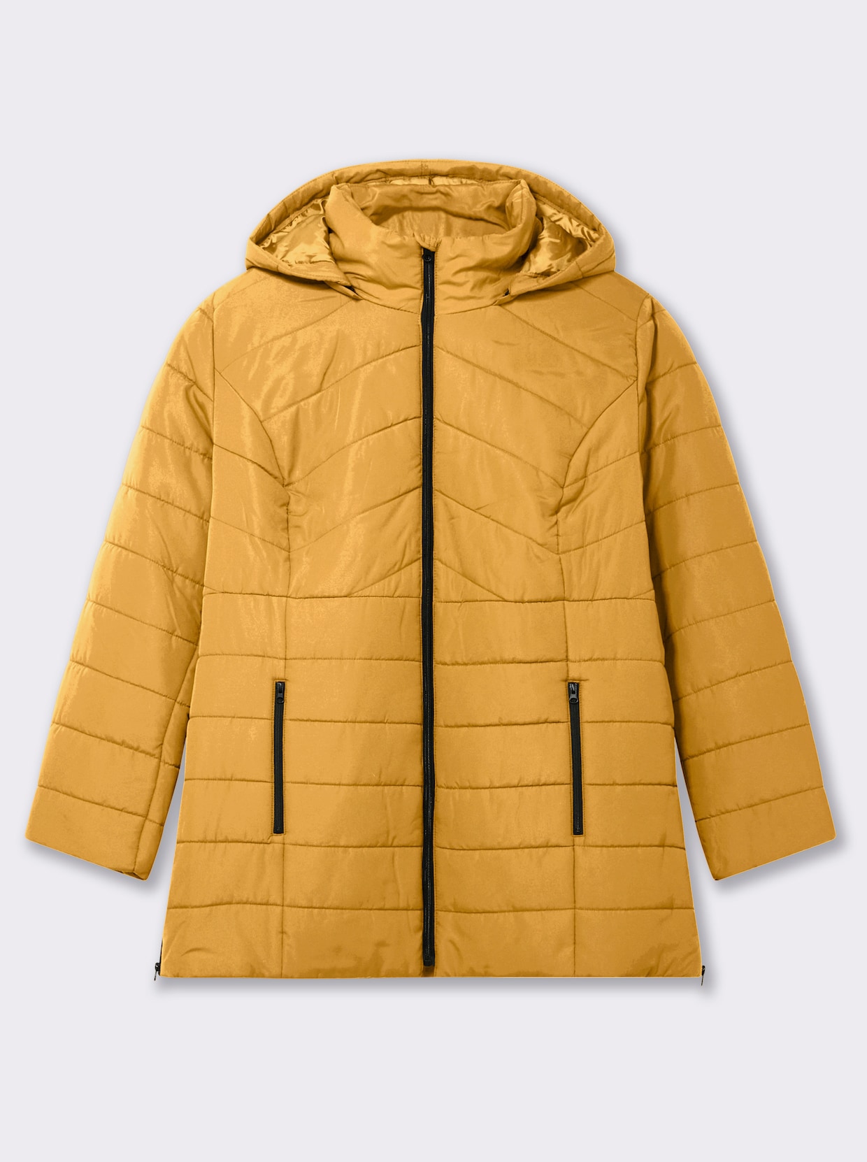 Steppjacke - ocker