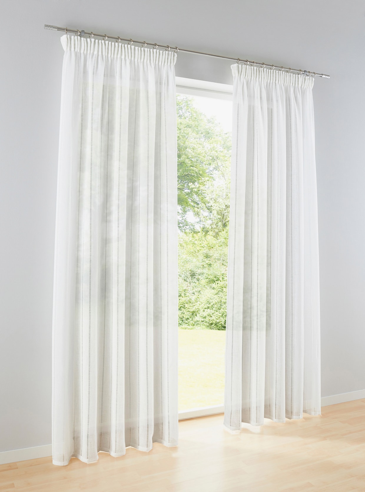 heine home Decoratieve vitrage - wit