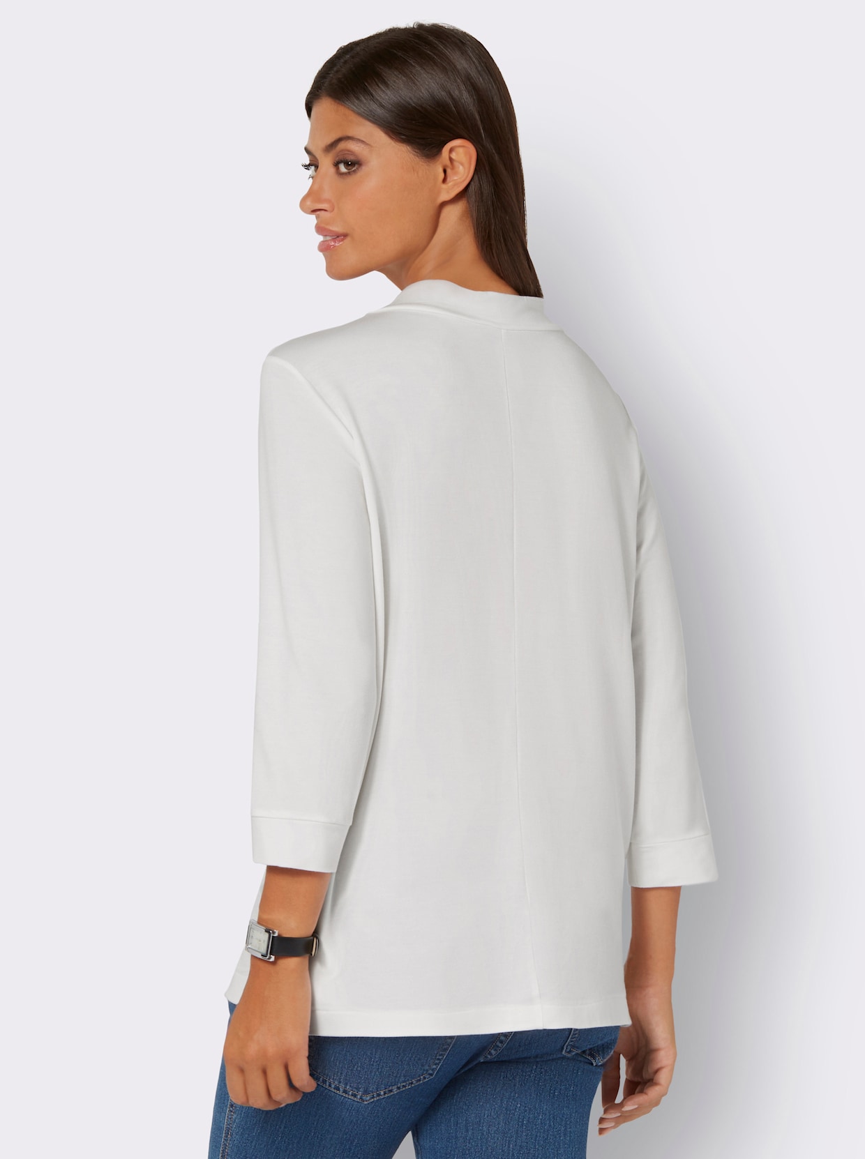 Shirt met print - aqua/marine geprint
