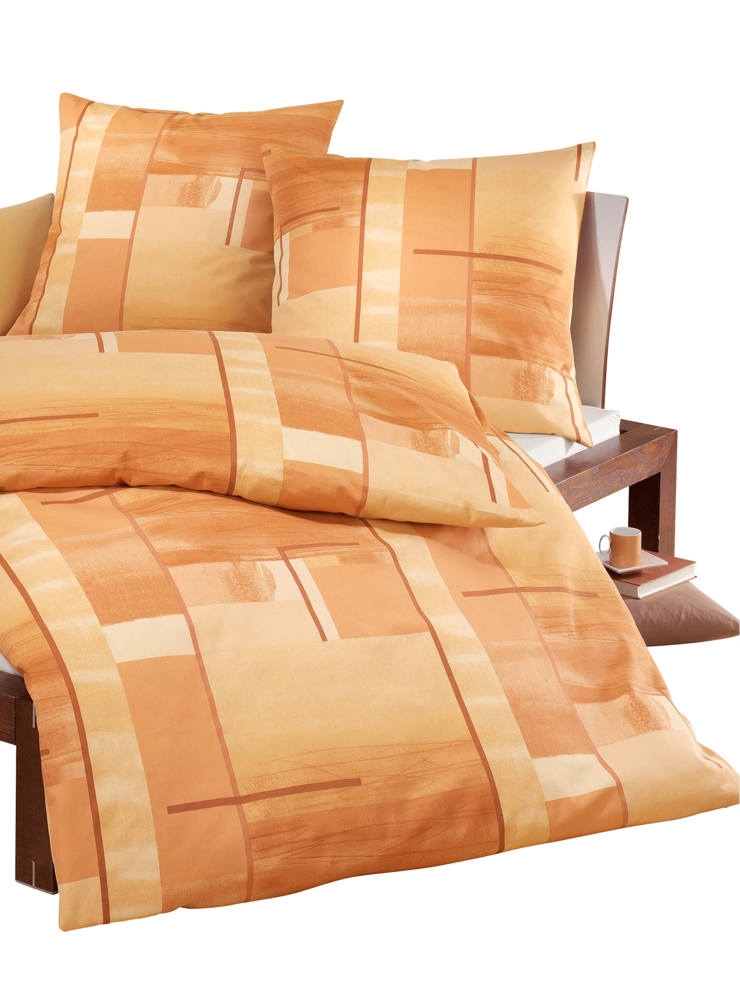 Biberna Bettwäsche - terrakotta