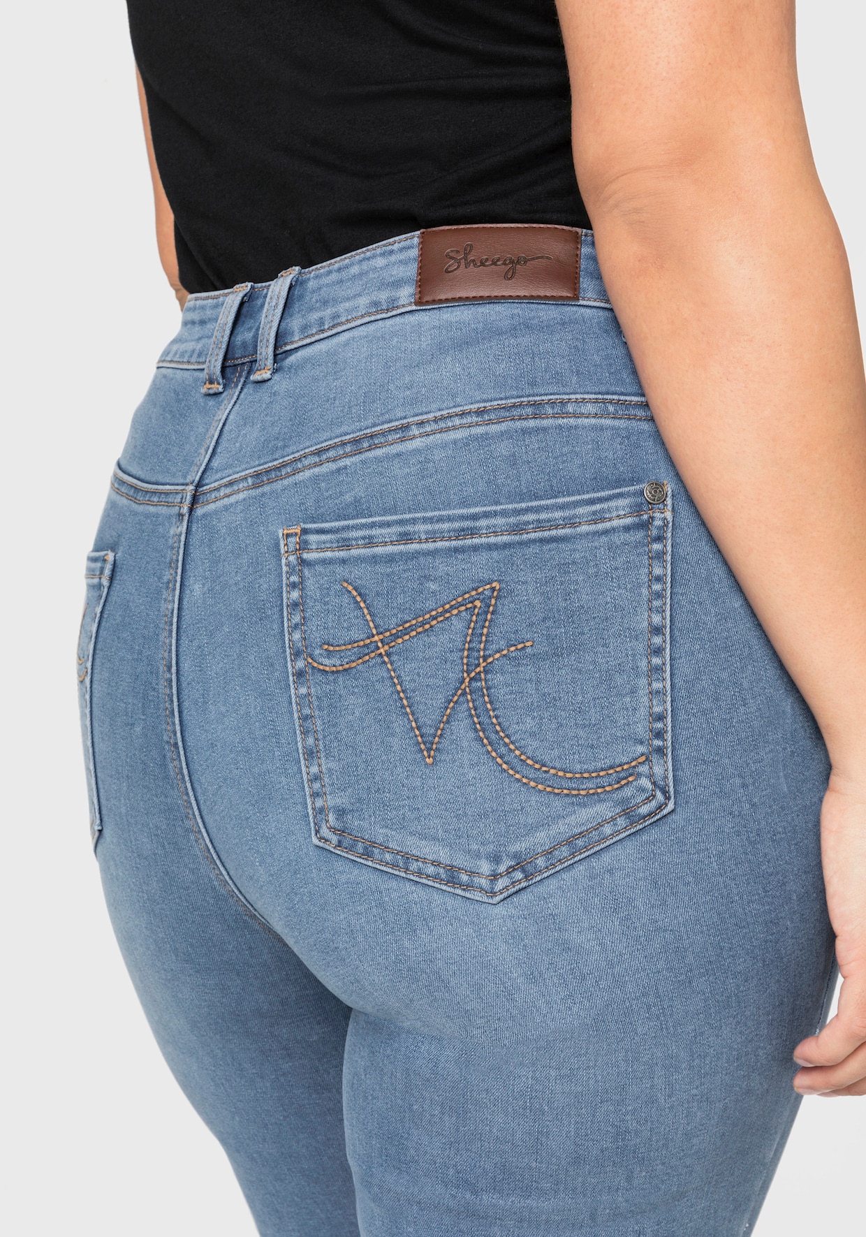 sheego Skinny jeans - blue denim