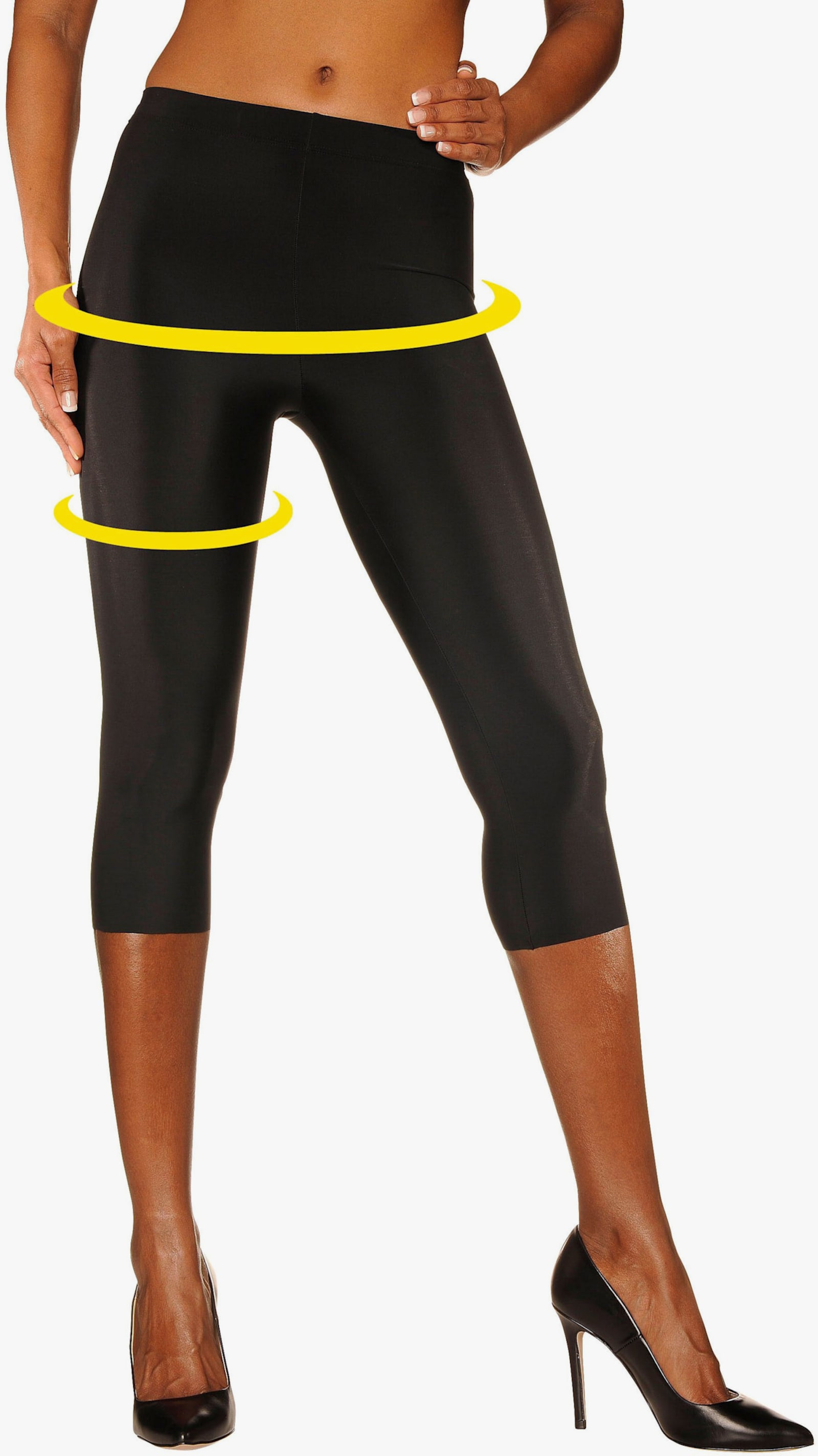 LASCANA Caprileggings - schwarz