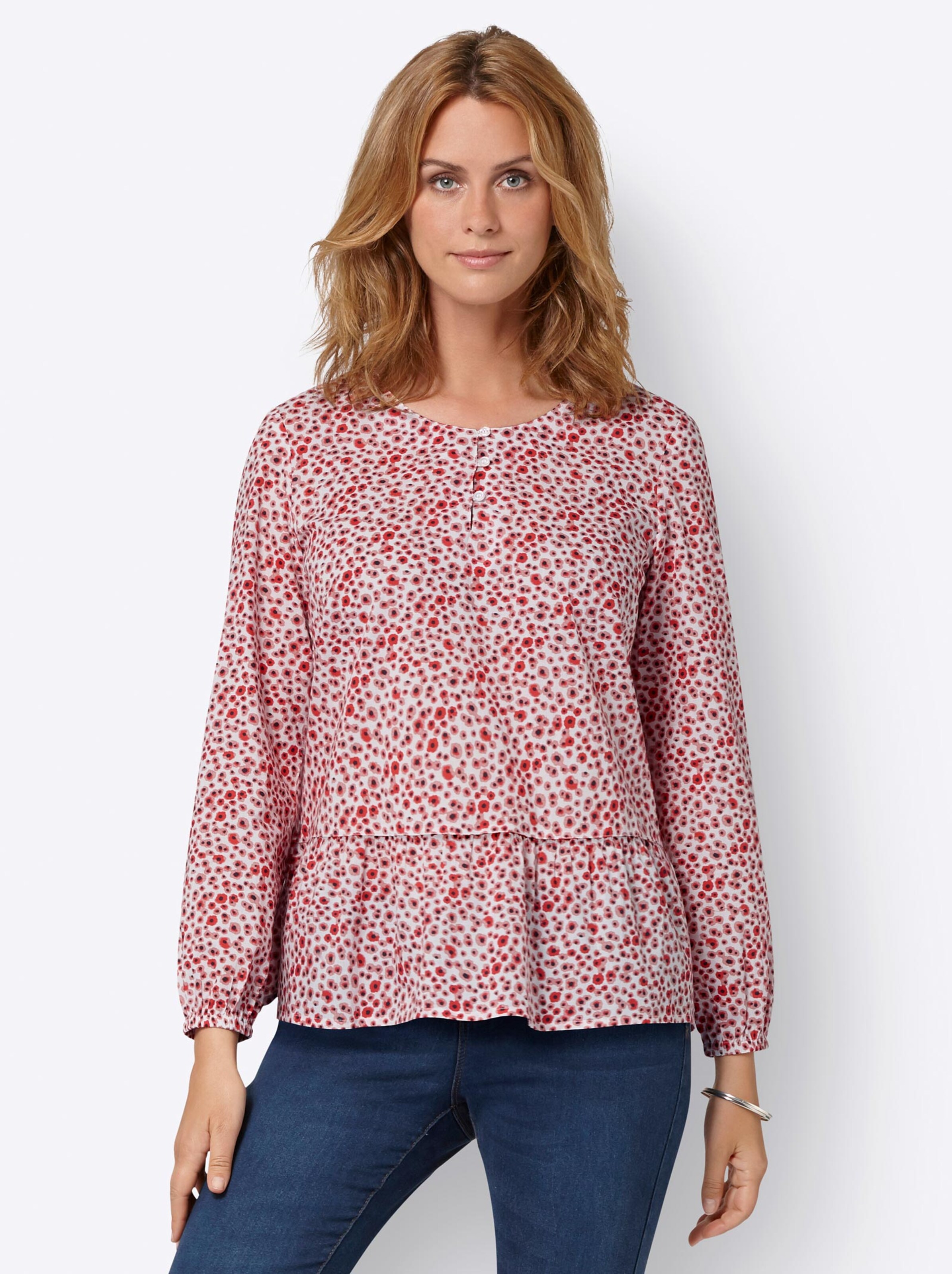 Blouse met lange mouwen