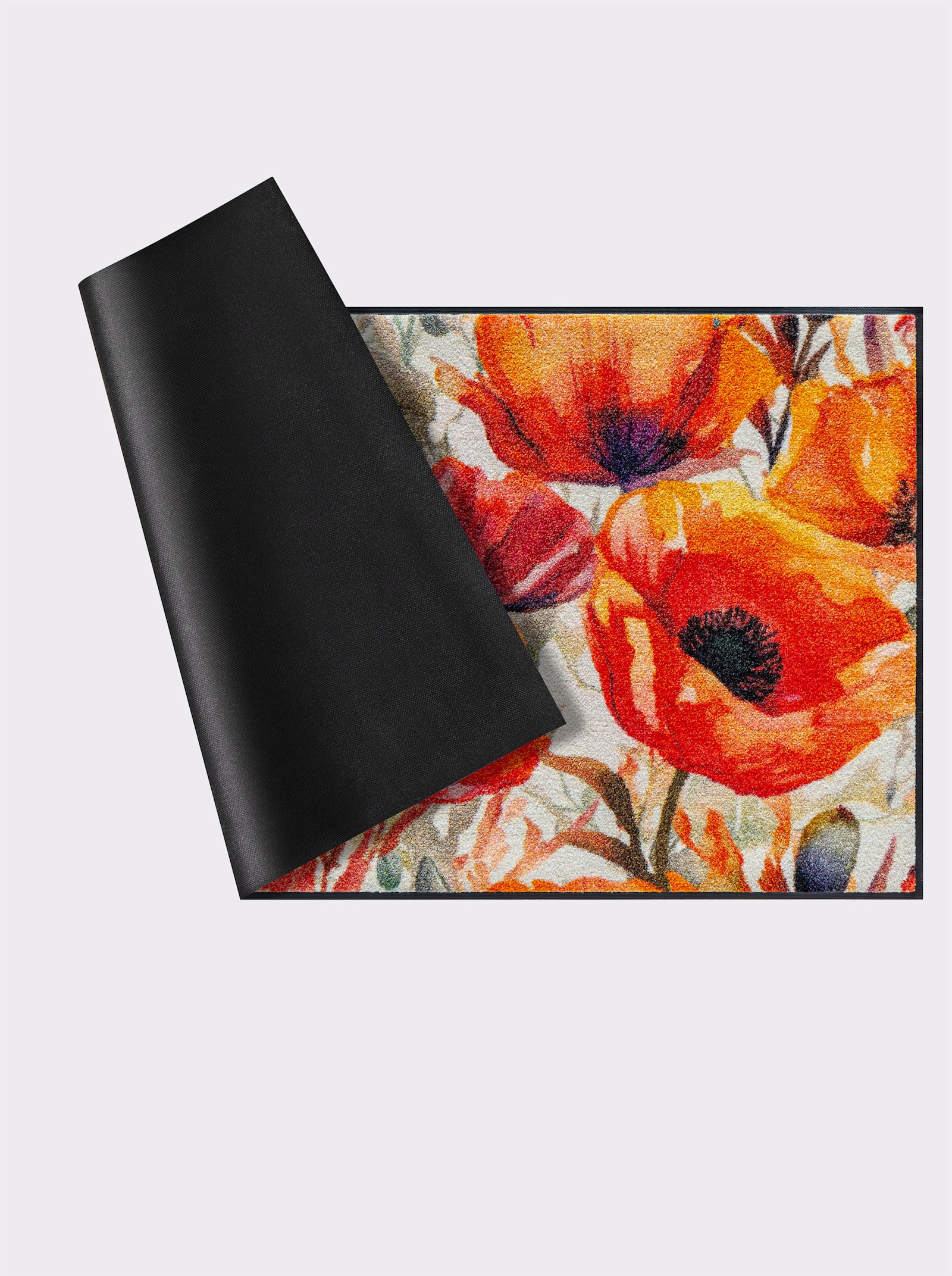 wash+dry by Kleen-Tex Fußmatte - natur-rot