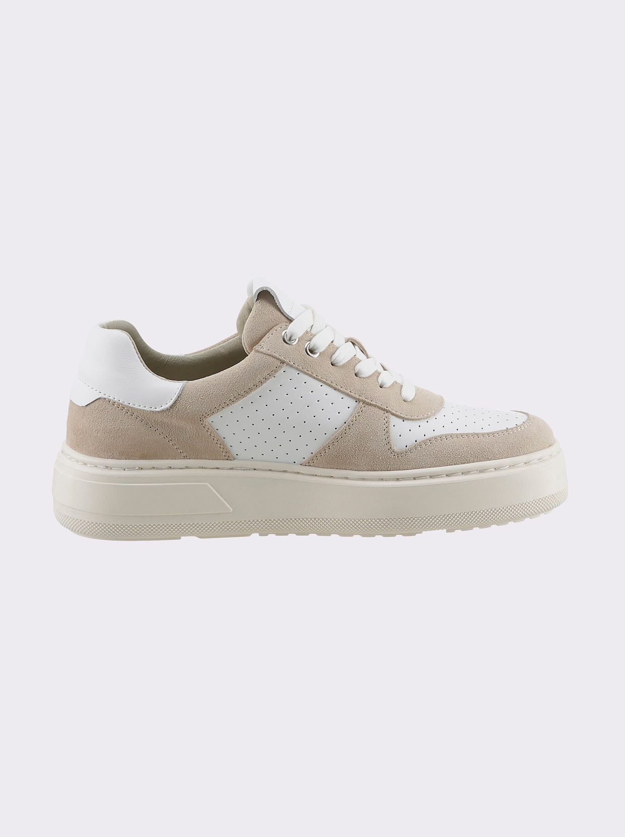 heine Sneaker - beige/wit