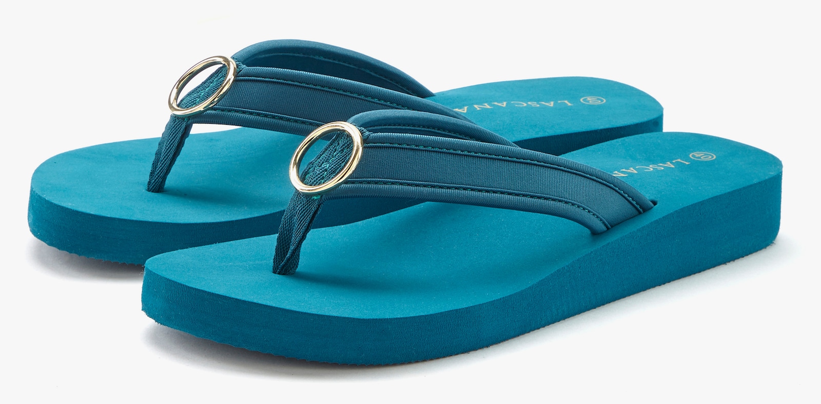 LASCANA Badezehentrenner - petrol