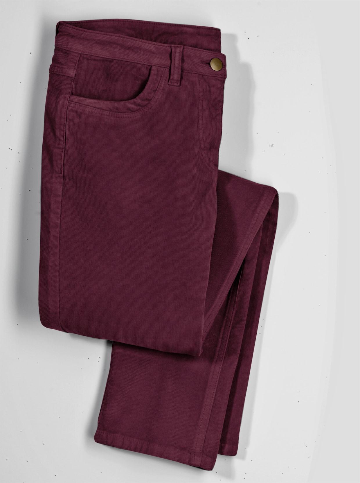 Cordhose - burgund