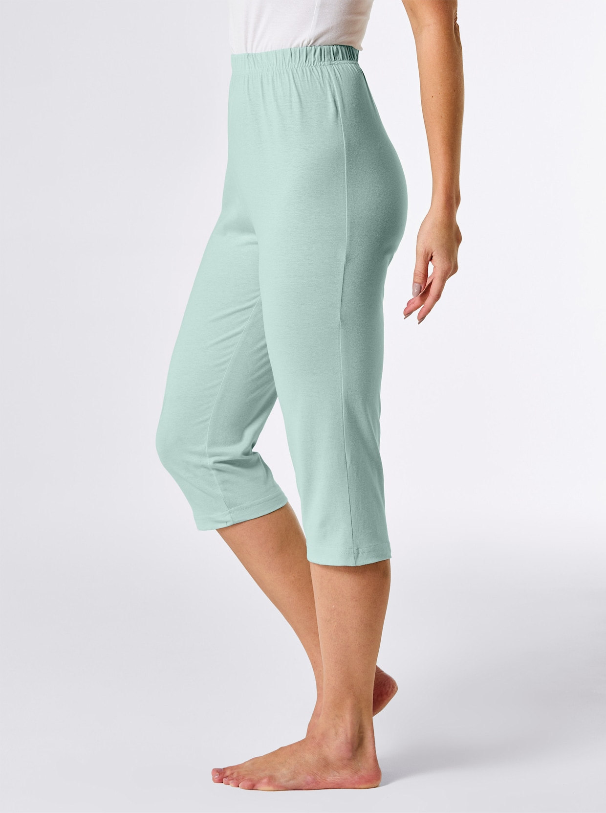 wäschepur Capri-legging - kalkmint