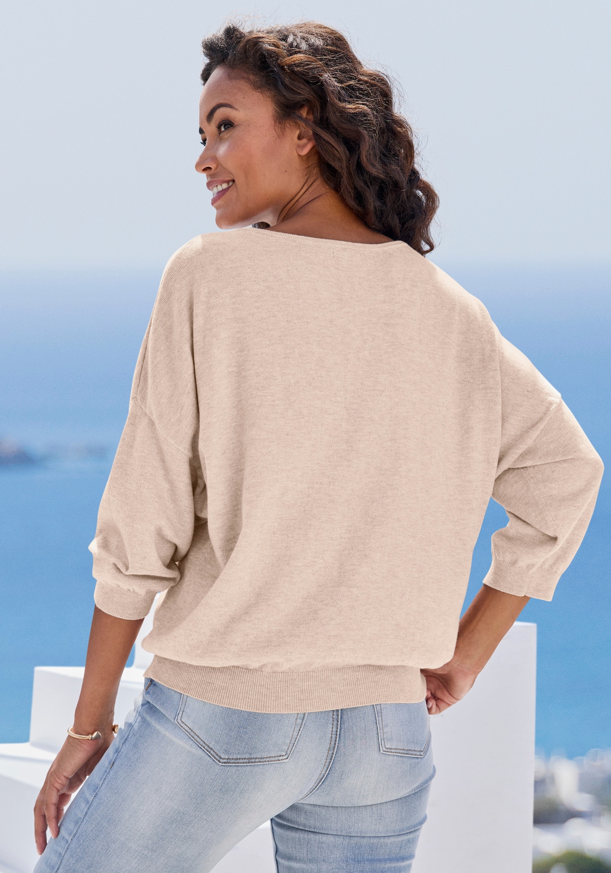 Vivance pull chauve-souris - sable