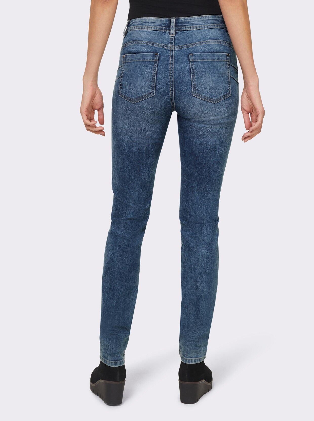 heine Push-up jeans - dark-blue