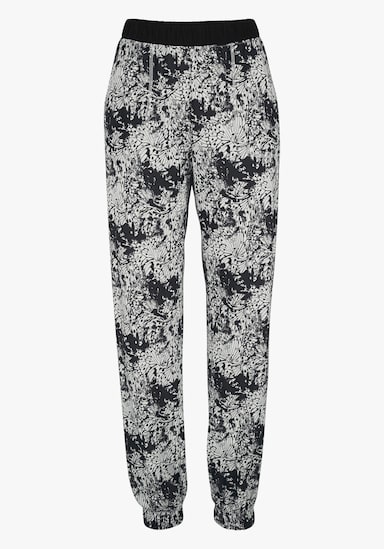 Buffalo Pyjama - schwarz-gemustert
