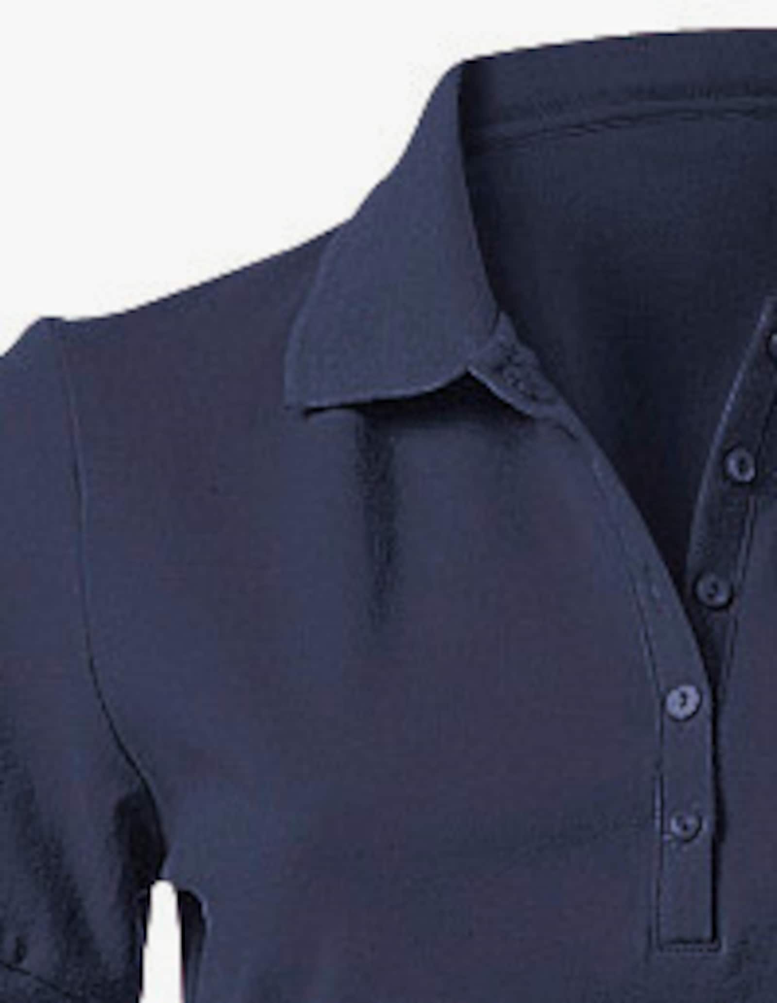 heine Poloshirt in Pikee-Qualität - marine