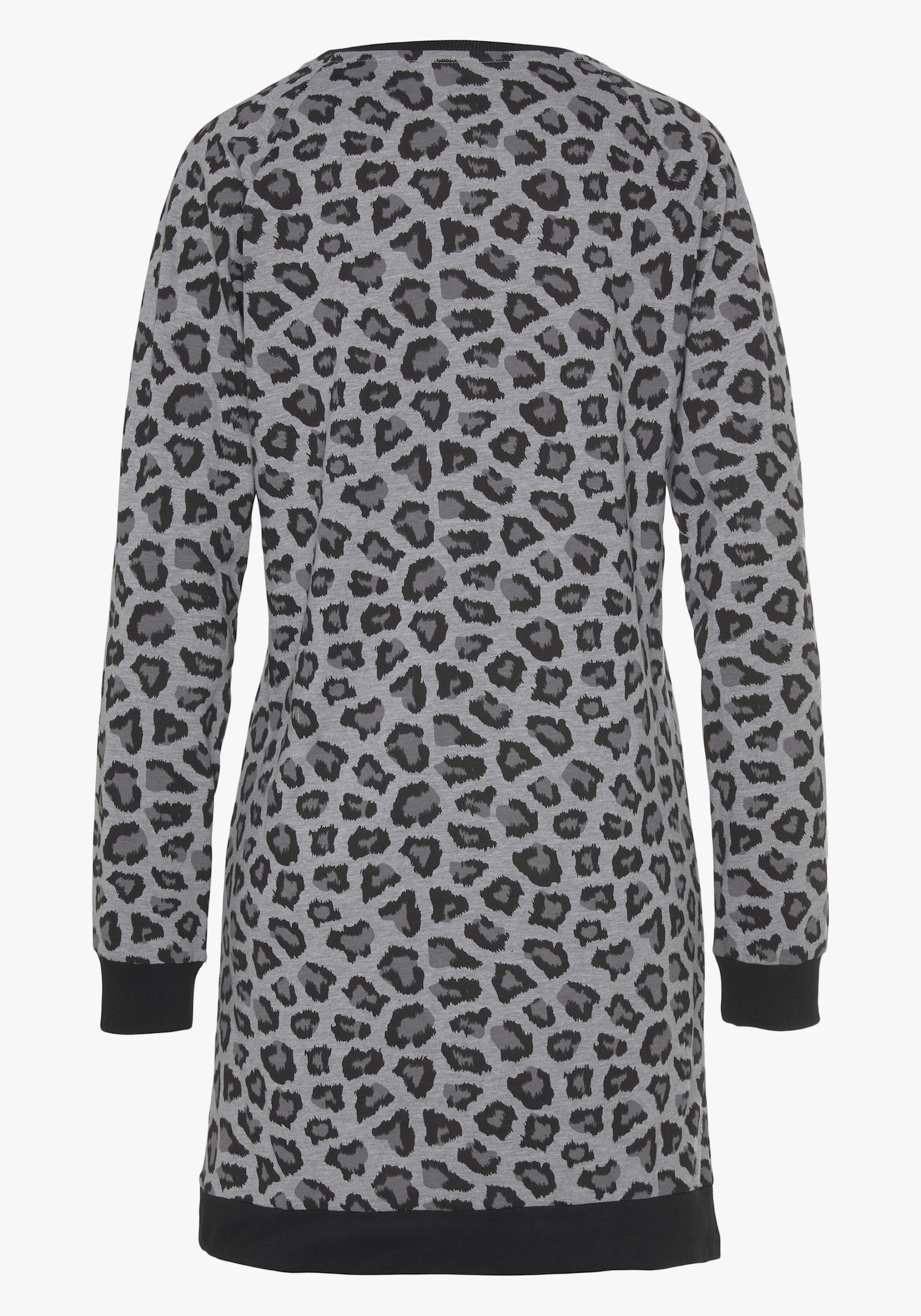 Vivance Dreams Nachthemd - grau gemustert