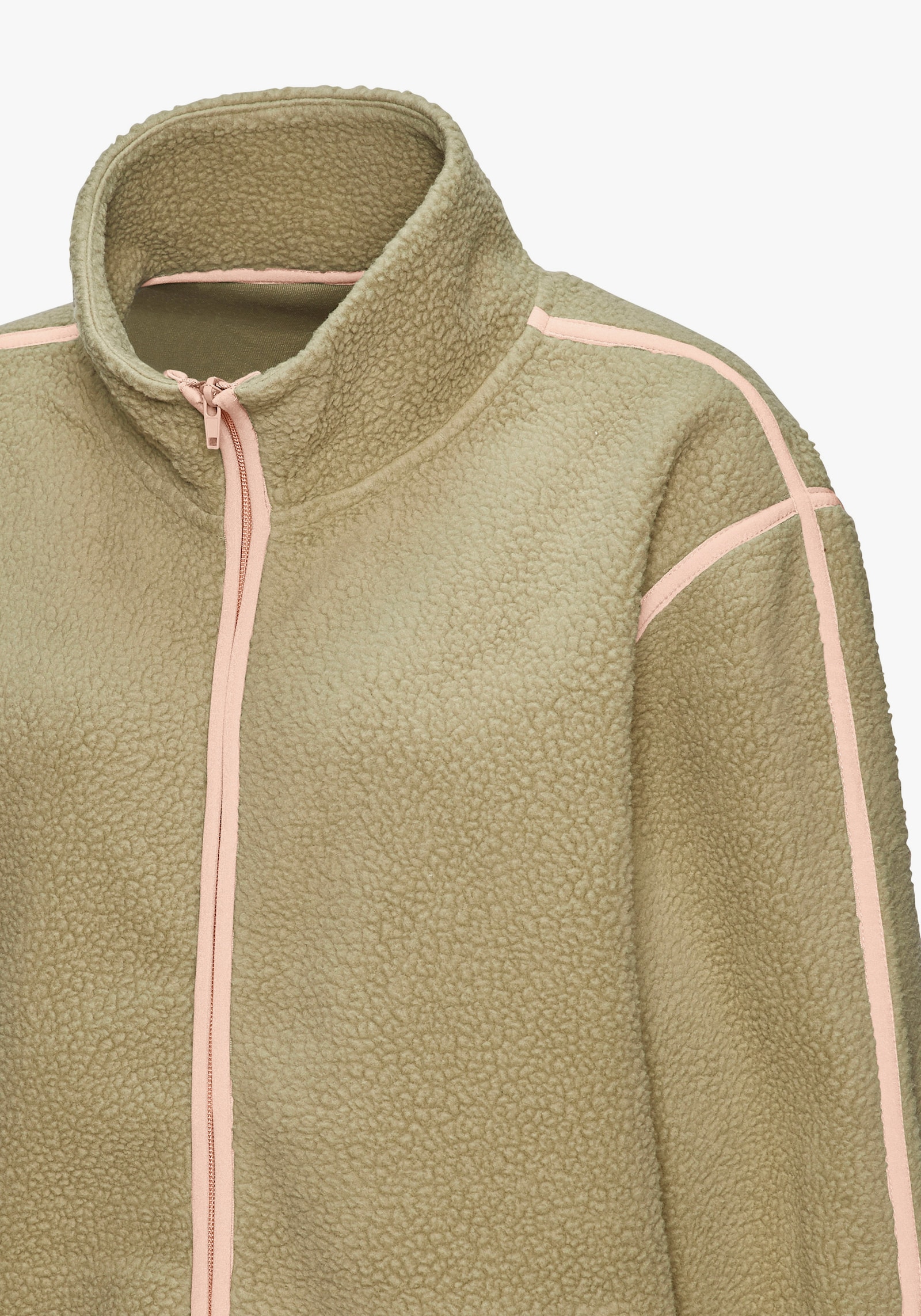 Buffalo Fleecejacke - grün