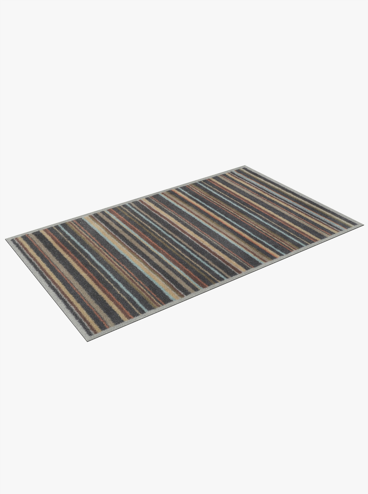 Turtle Mat Fußmatte - grau-braun