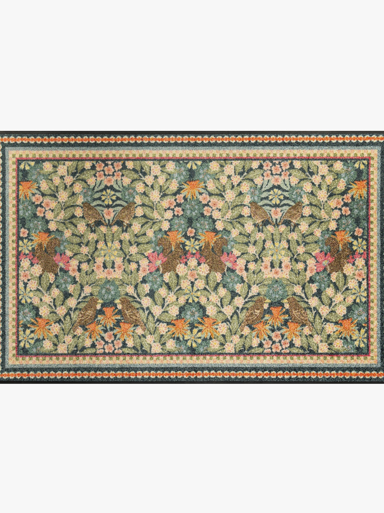 wash+dry by Kleen-Tex Fußmatte - grün-gemustert