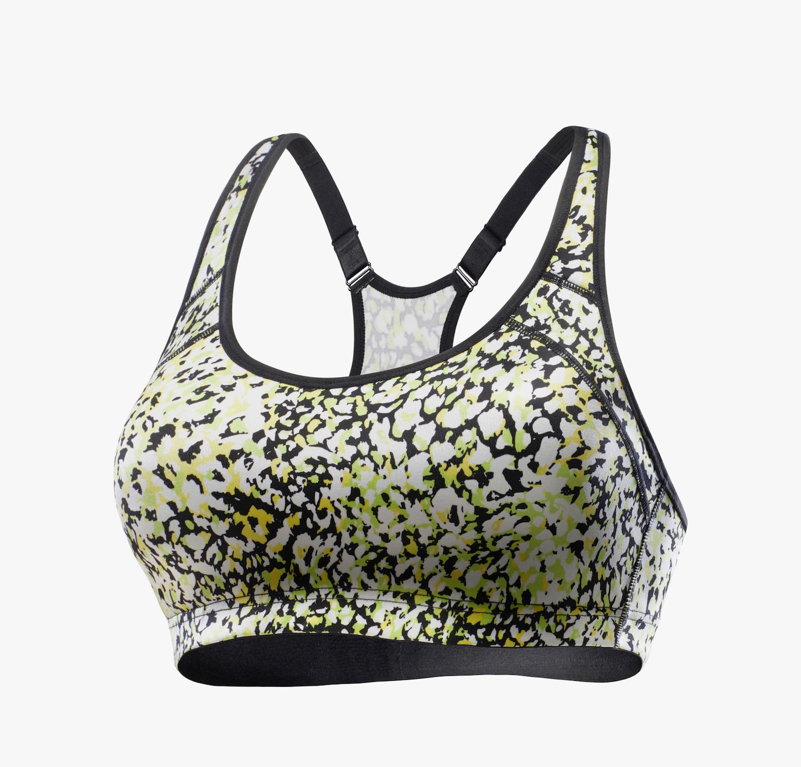 LASCANA ACTIVE Sport-BH - schwarz-print