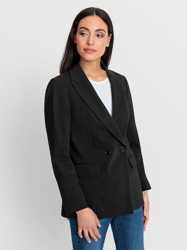 heine Blazer in Stretch-Qualität - schwarz