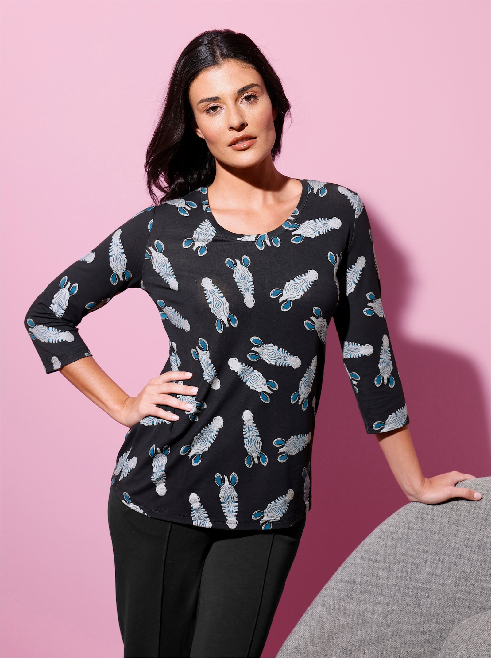 feel good Shirt - schwarz