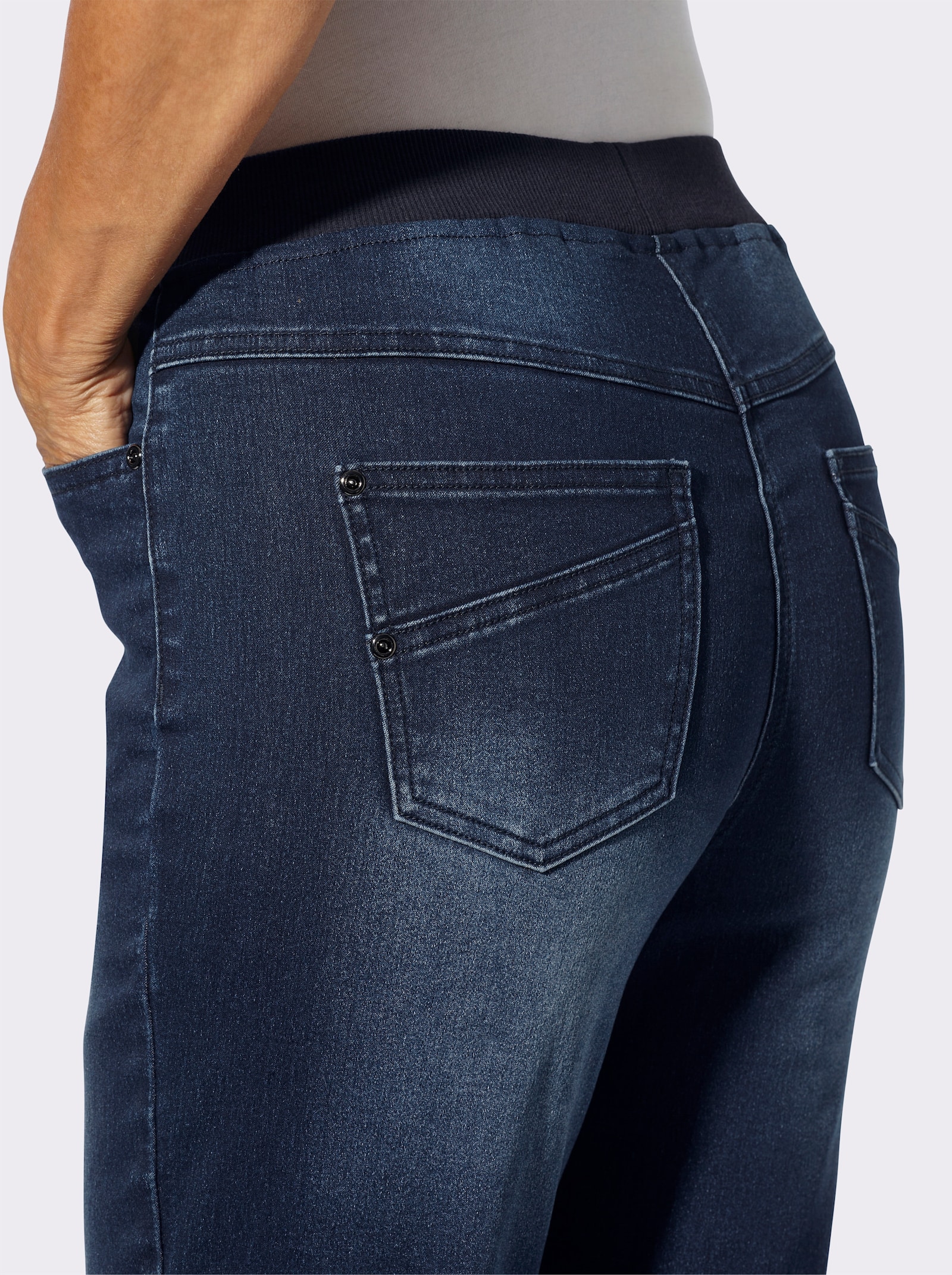 7/8 džíny - tmavěmodrá