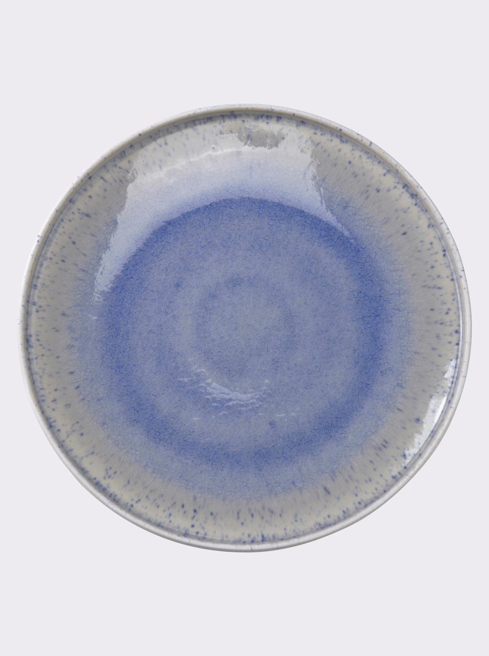 Impressionen Geschirrset - blau-ecru