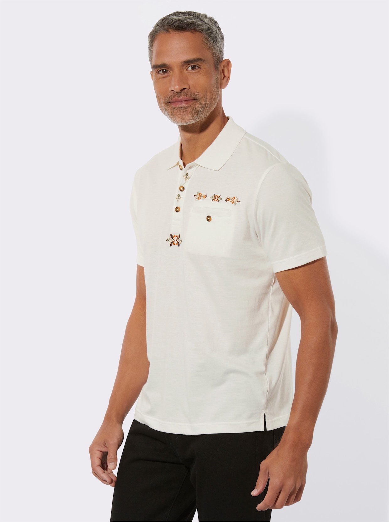 Poloshirt - ecru