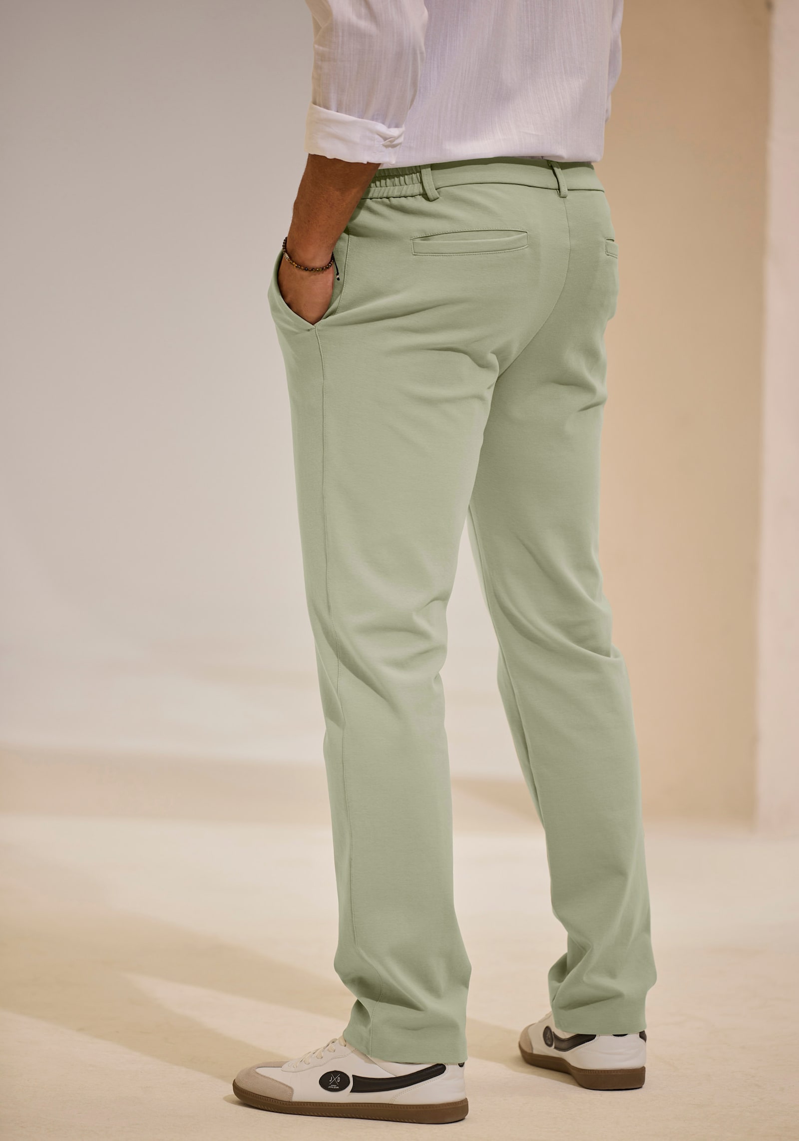 H.I.S Pantalon - sauge