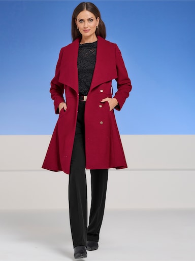 heine Manteau - cerise