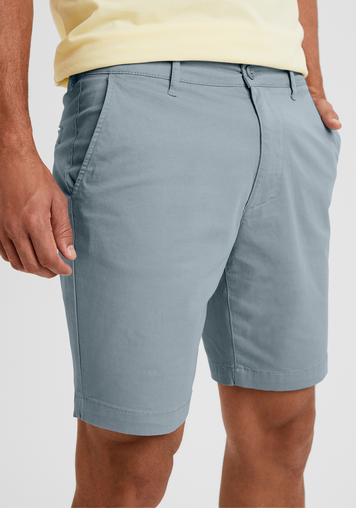 H.I.S Chinoshorts - graublau