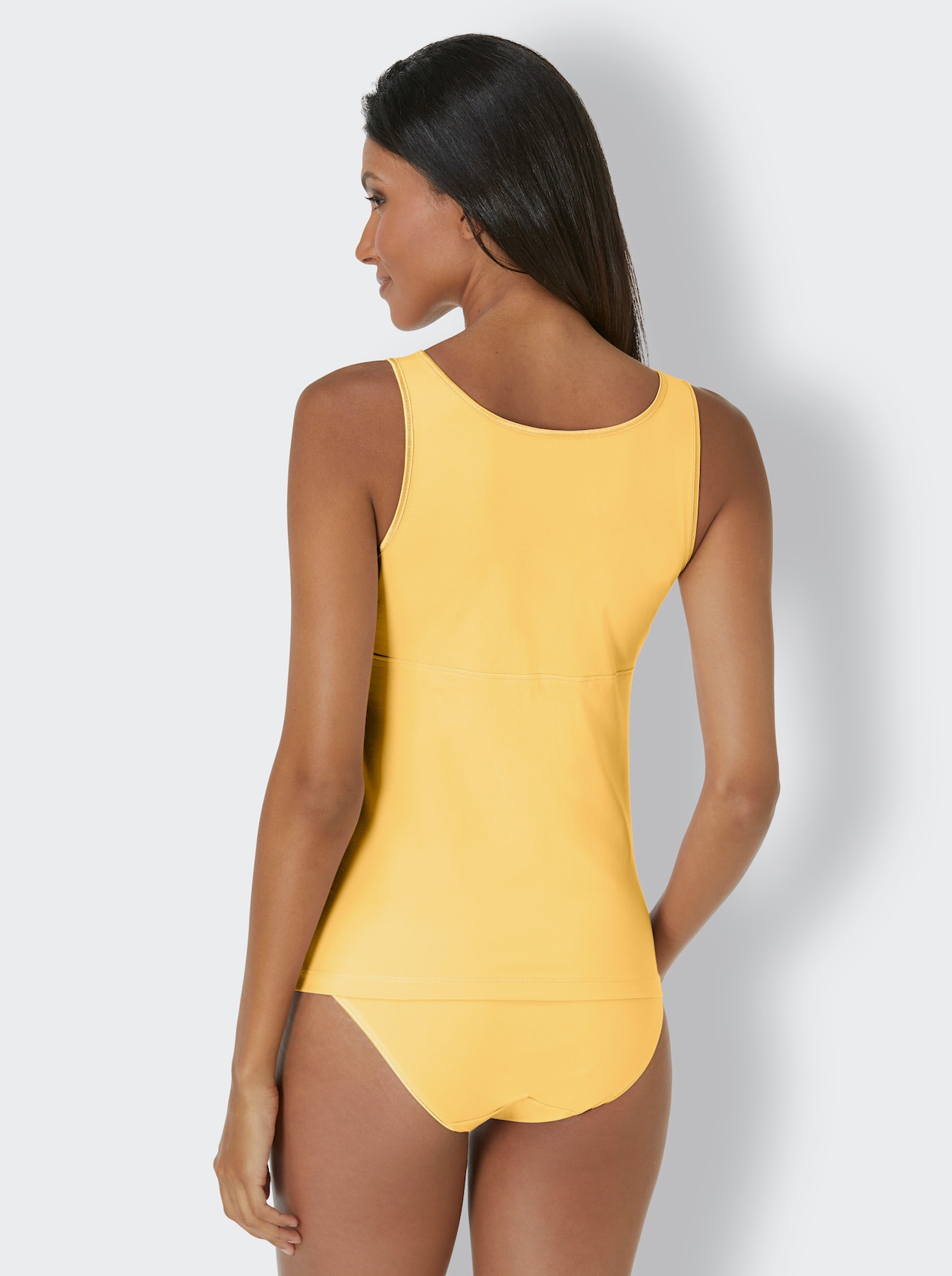 wäschepur Chemise soutien-gorge - blanc + jaune