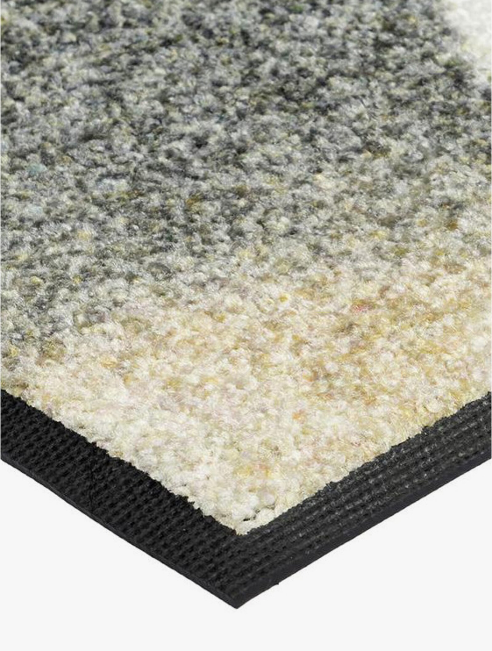 wash+dry by Kleen-Tex Fußmatte - beige-grün-gemustert