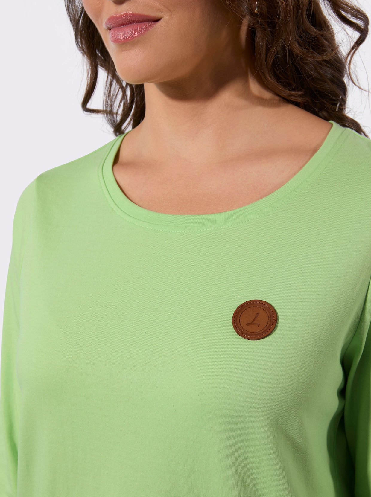 3/4-Arm-Shirt - reseda