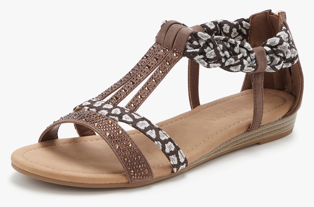 LASCANA Sandale - braun