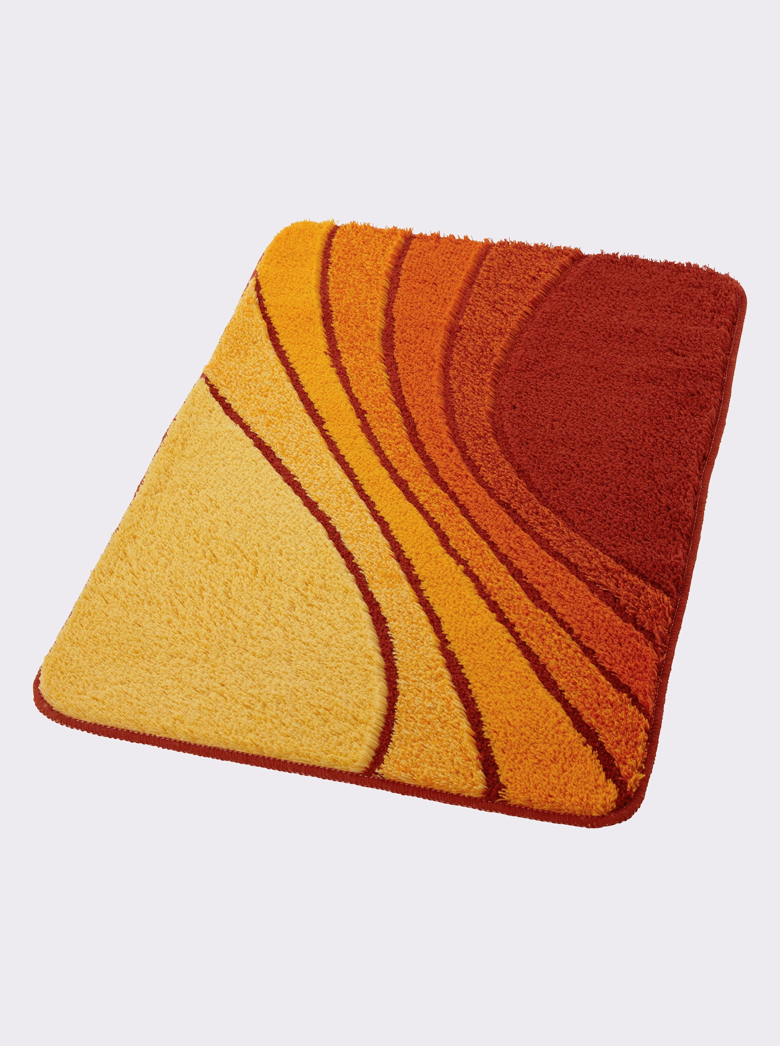 Hagemann Badematte - terra-vanille-gemustert