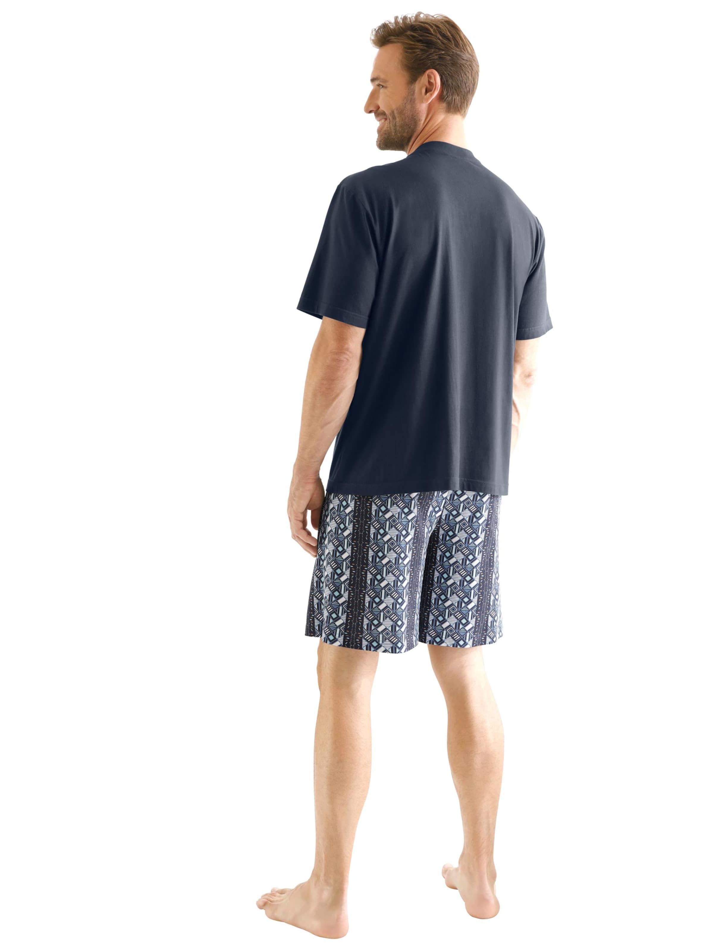 Shorty - marine-bedruckt