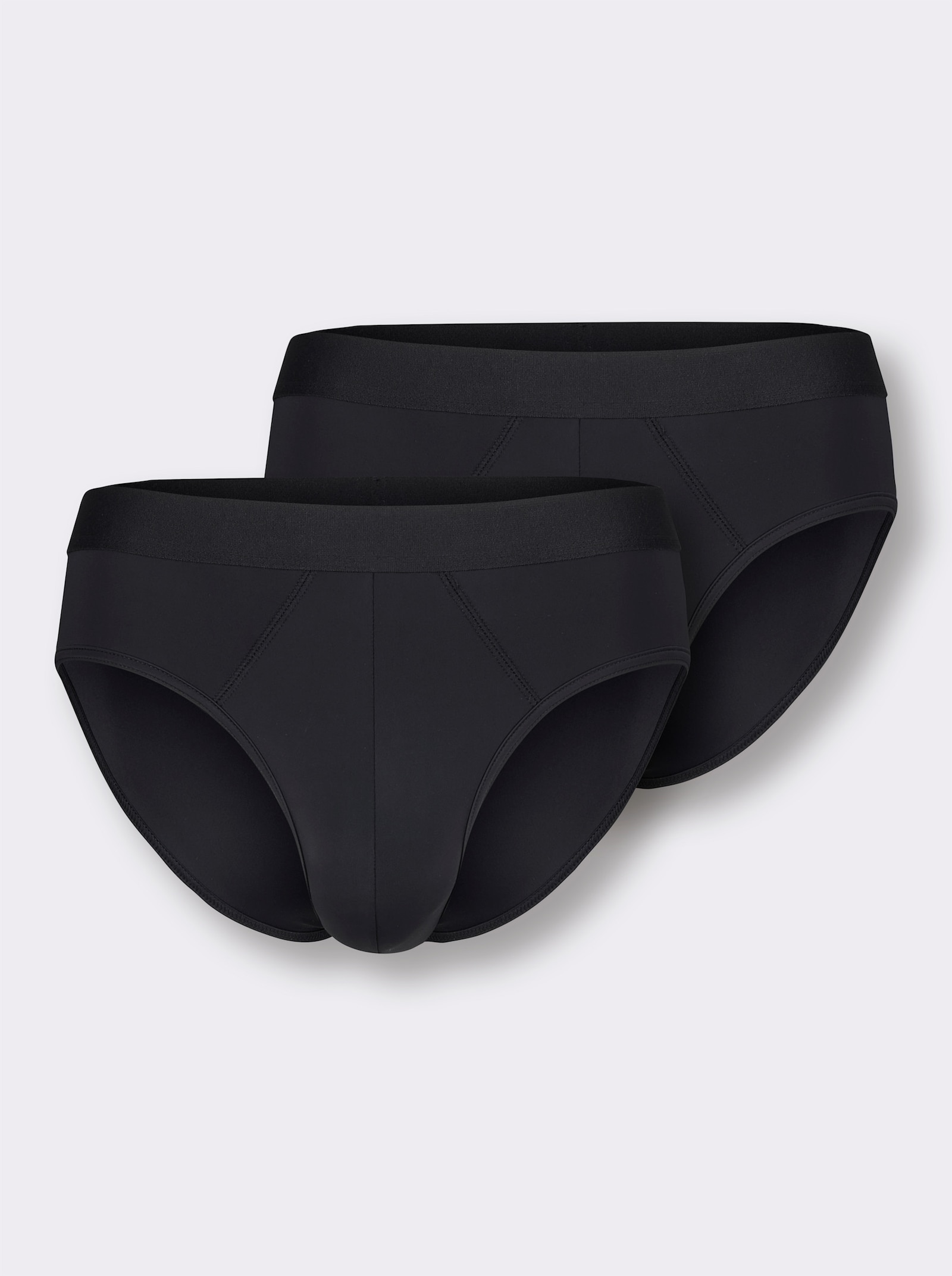 wäschepur men Slip - schwarz