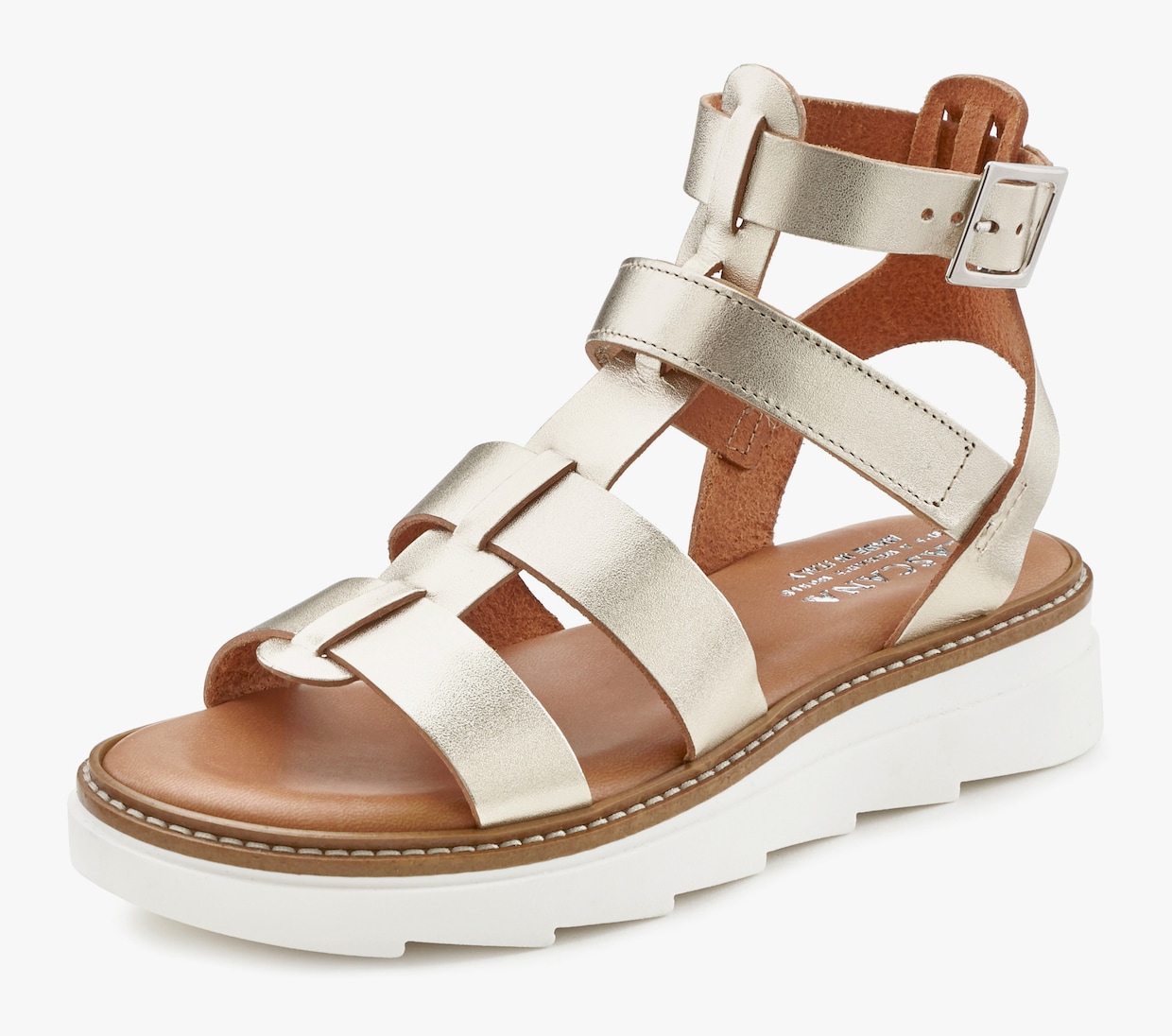 LASCANA Sandalen - goudkleur