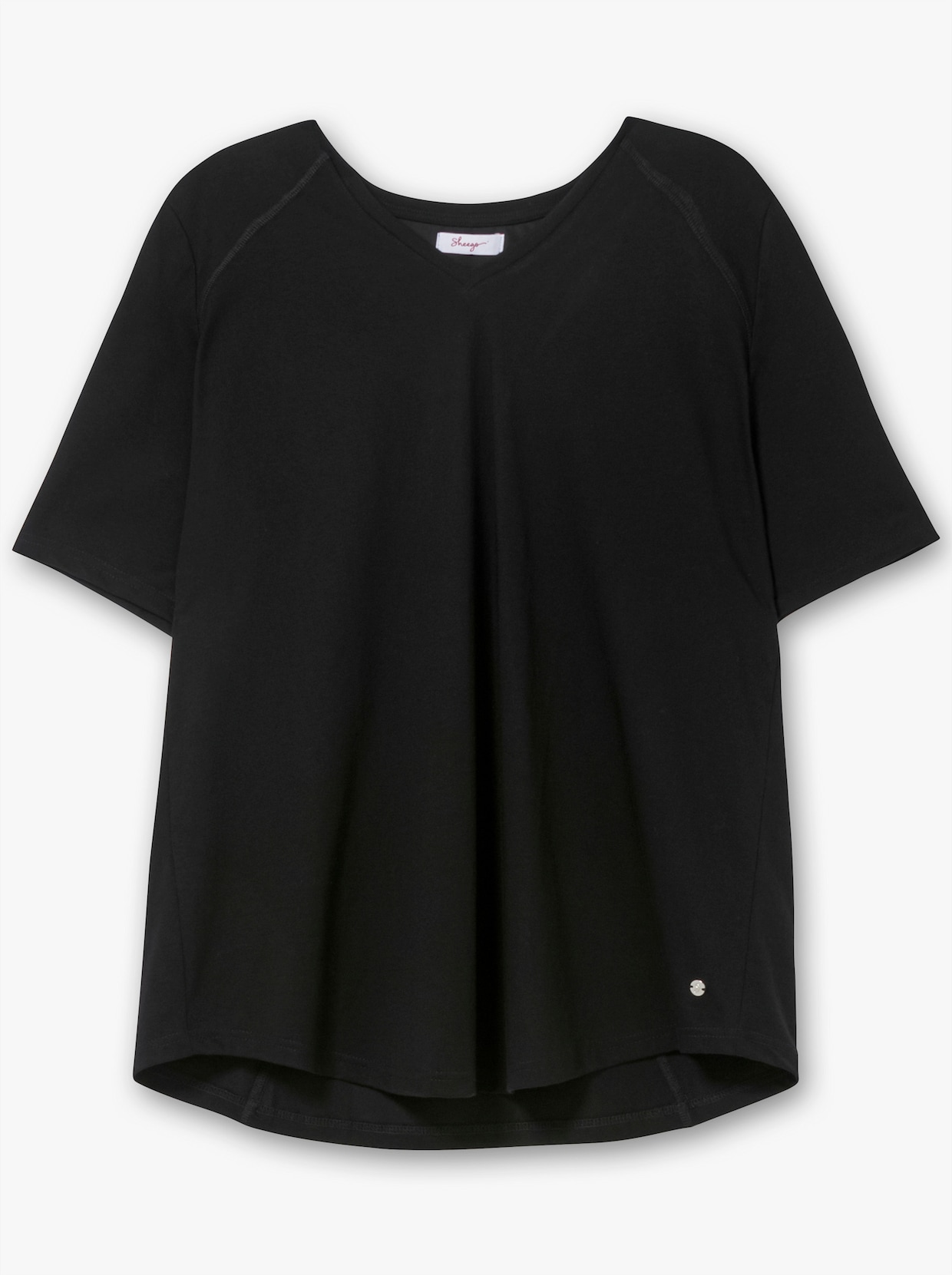 sheego Functioneel shirt - zwart