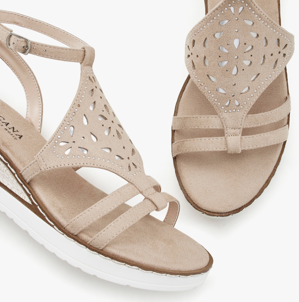 LASCANA Sandalette - beige