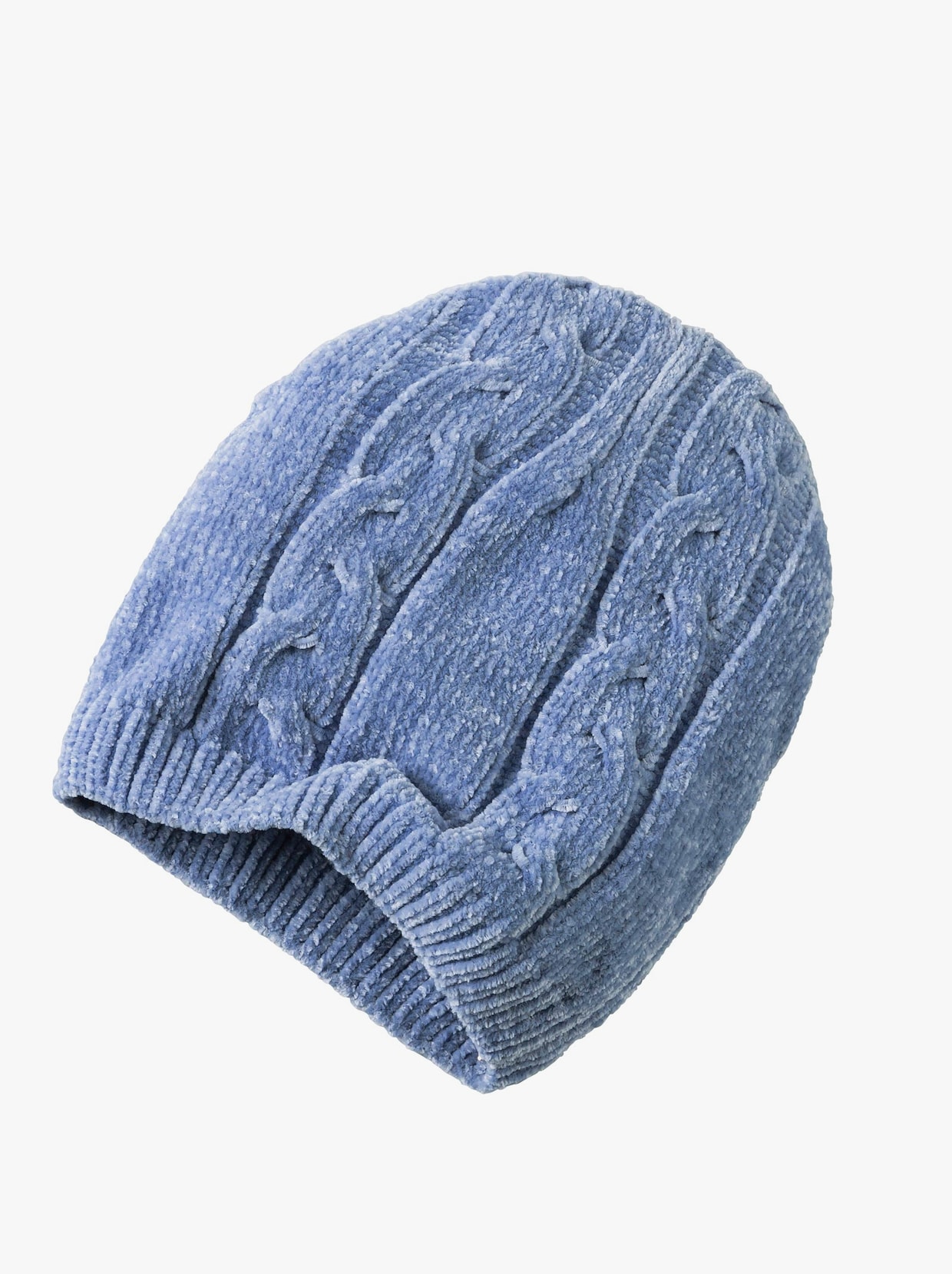 Set: Schal und Mütze - bleu
