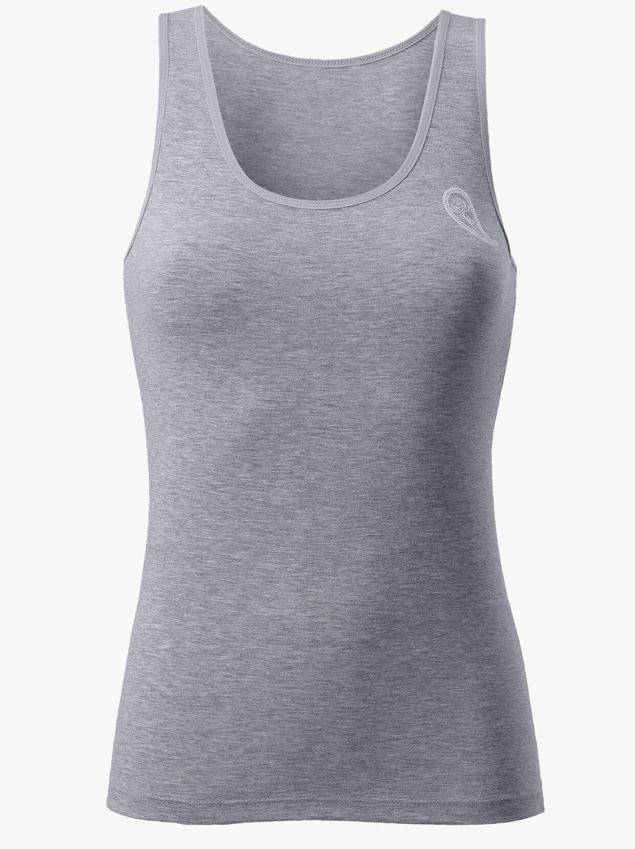 Košilka - 2x šedá-melír