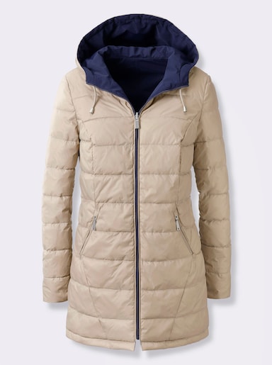 Wendejacke - marine-sesam