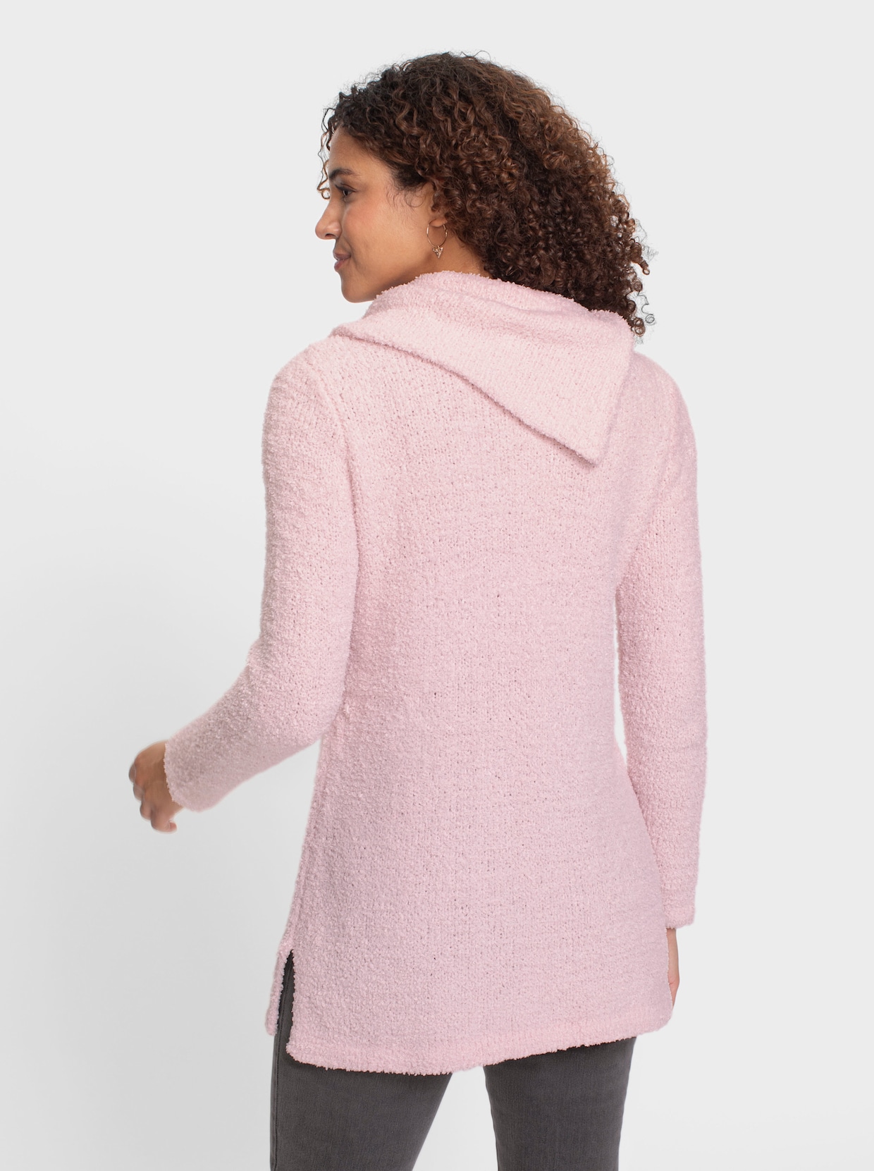 Longpullover - hellrosé