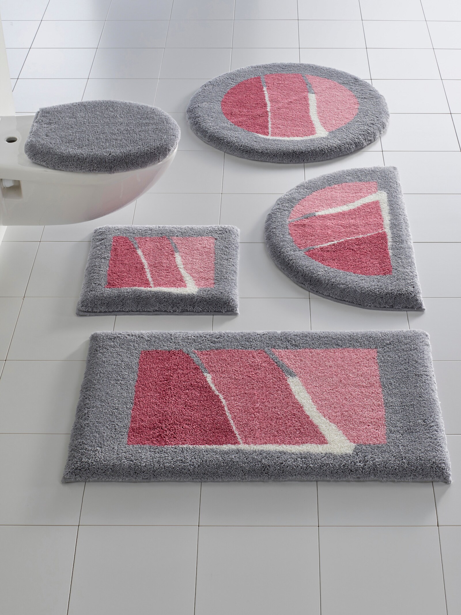 Grund Badkamergarnituur - roze