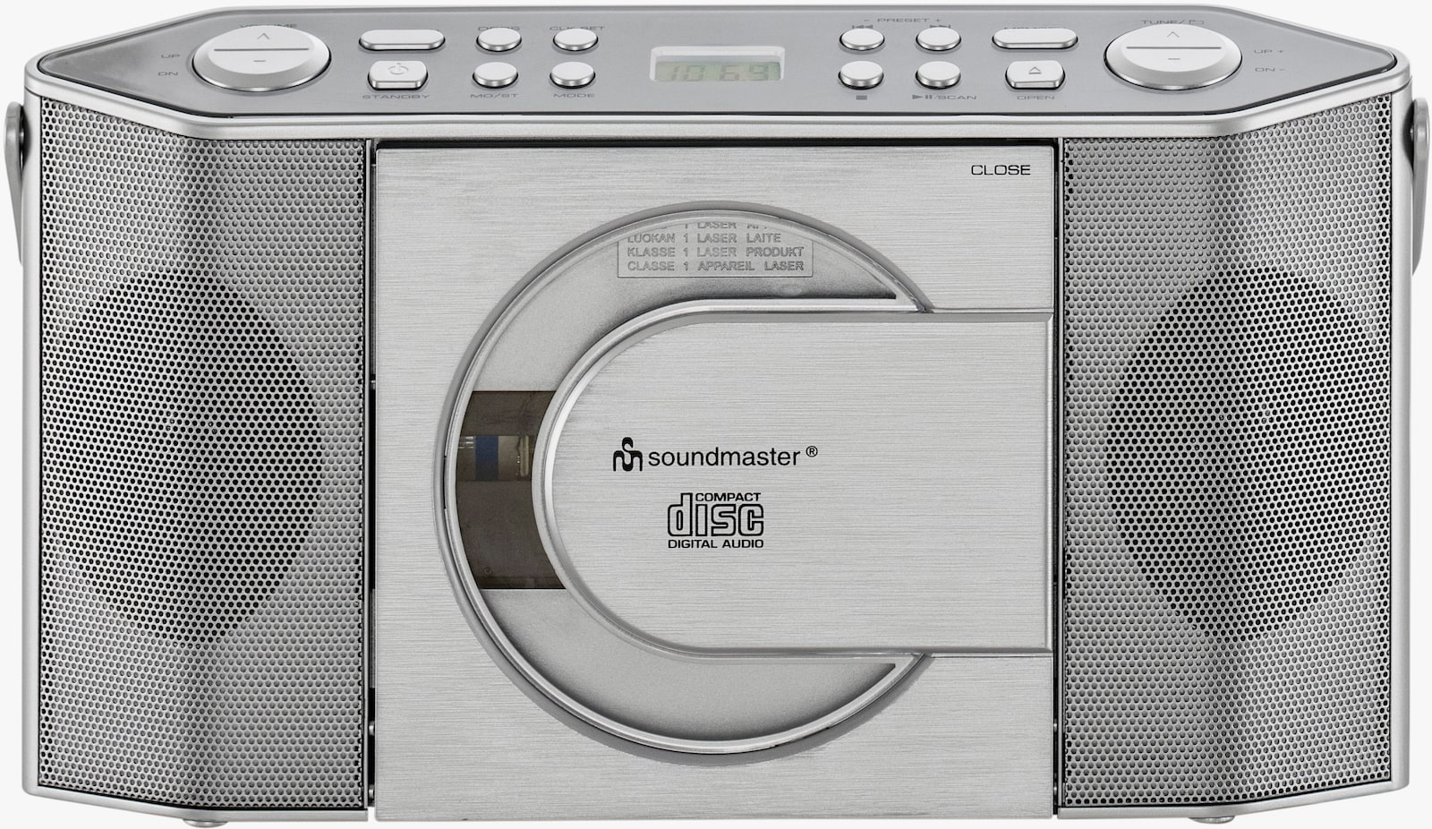 soundmaster Radio - silberfarben