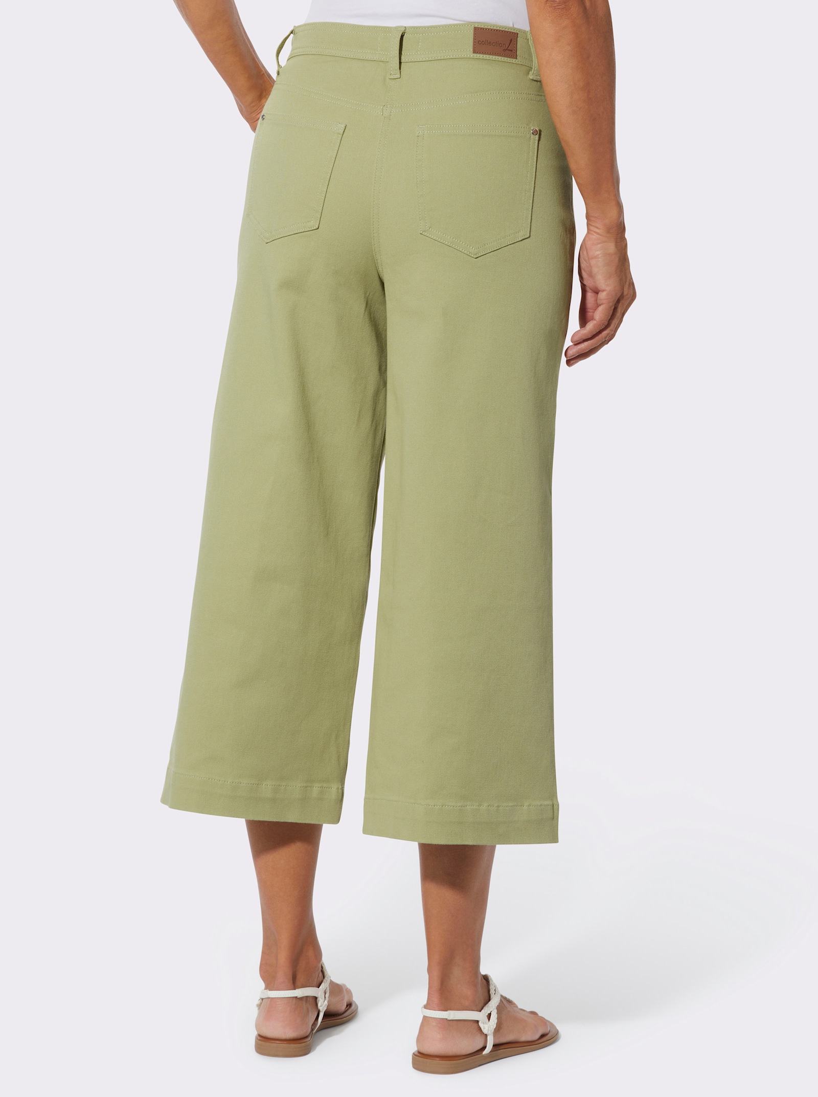 Culotte in Baumwoll-Qualität - lindgrün
