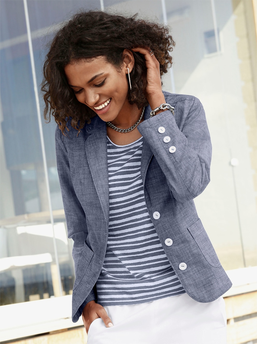 Blazer Damen Groe 48
