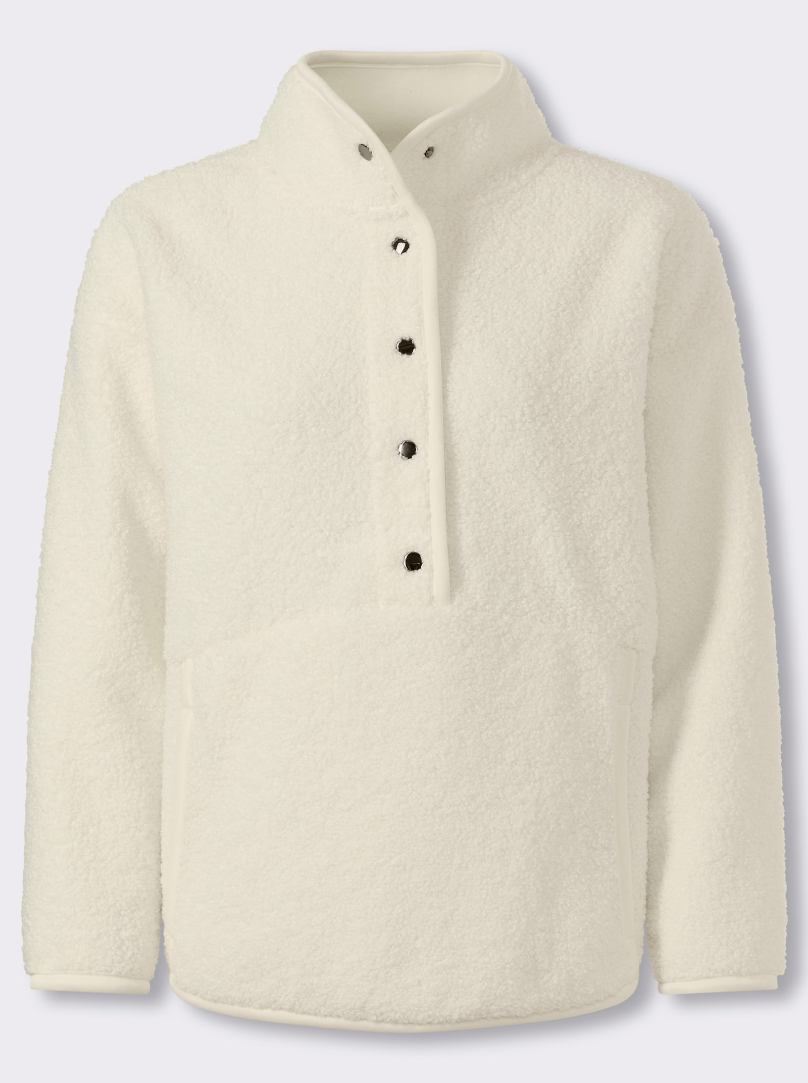 heine Wendeshirt aus Teddy-Fleece - champagner
